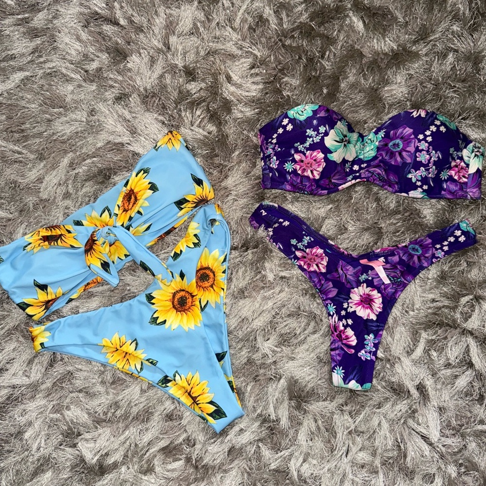 BUNDLE OF TWO BATHING SUITS- SIZE S